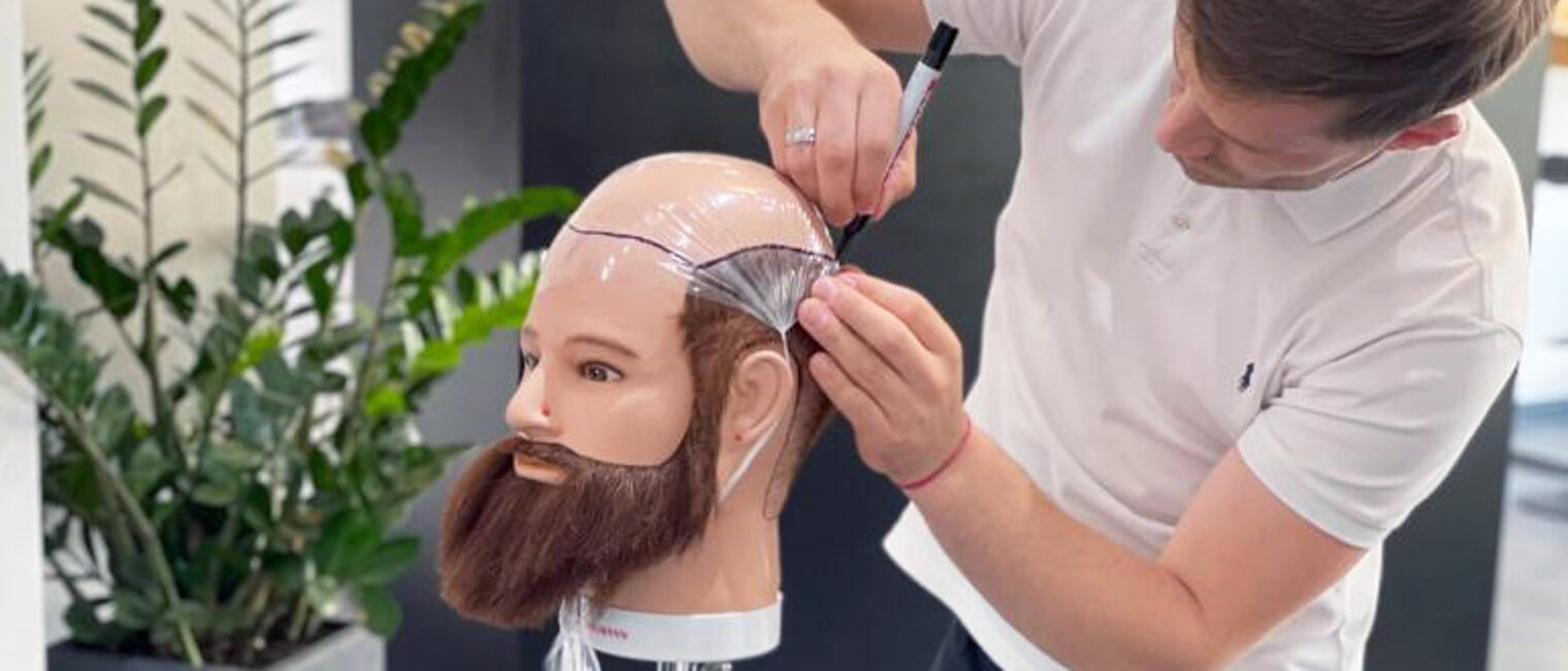 Einsatz von Haarsystemen bei Männern Workshop Bergmann