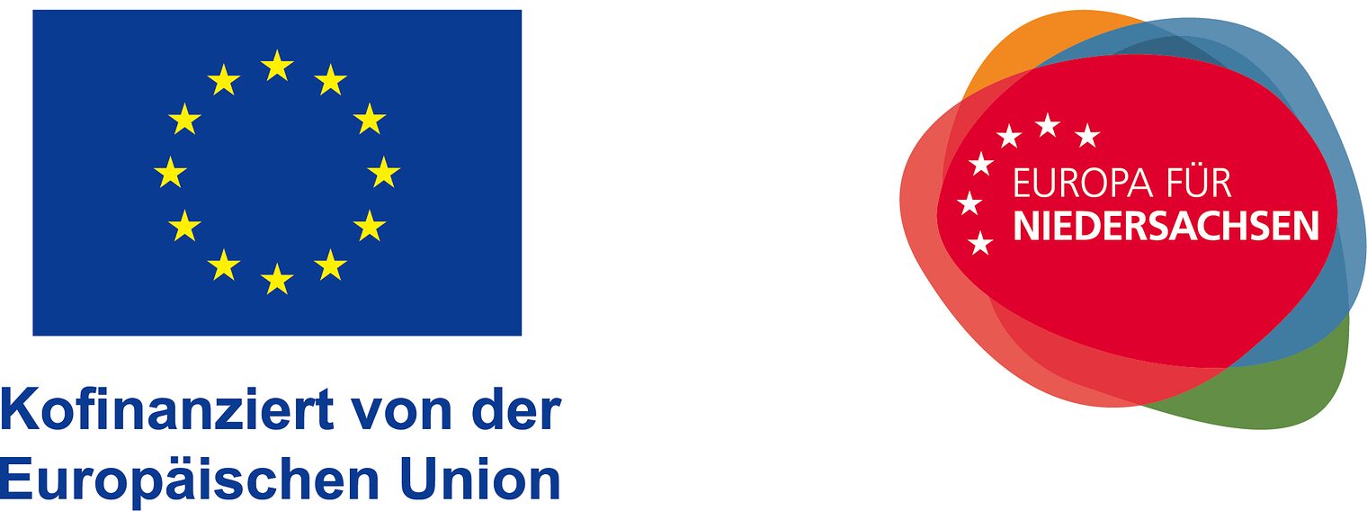Logo EU und Niedersachsen Stand 3.8.23
