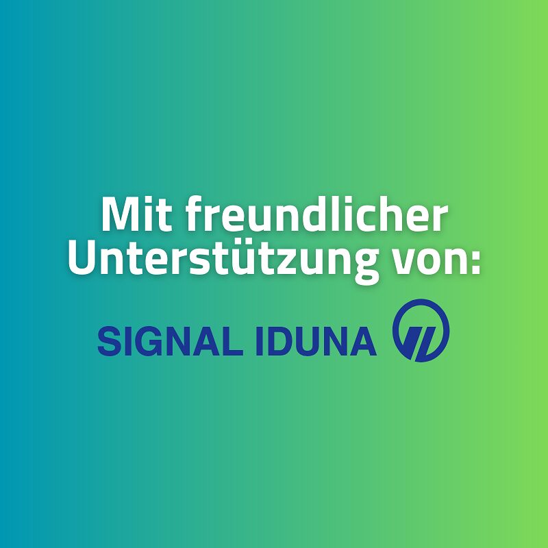 Mit freundlicher Unterstützung von: Signal Iduna 