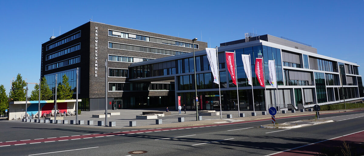 Der gesamte Campus Handwerk in Bielefeld. 