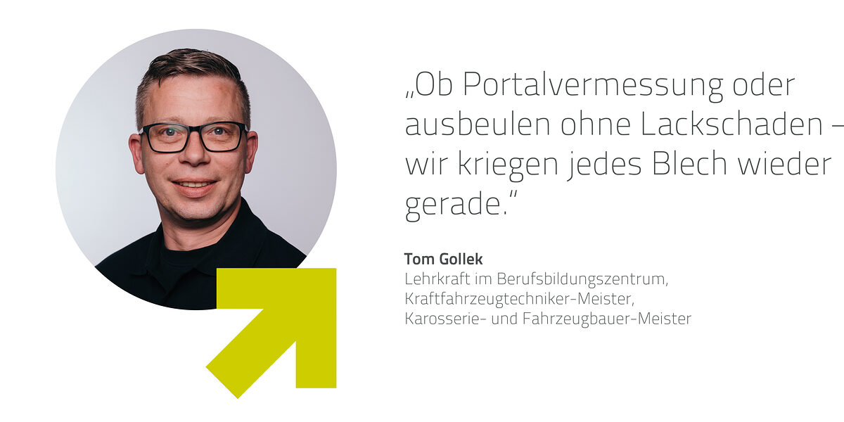 Ein Zitat von unserem KZF-Meister Tom Gollek.