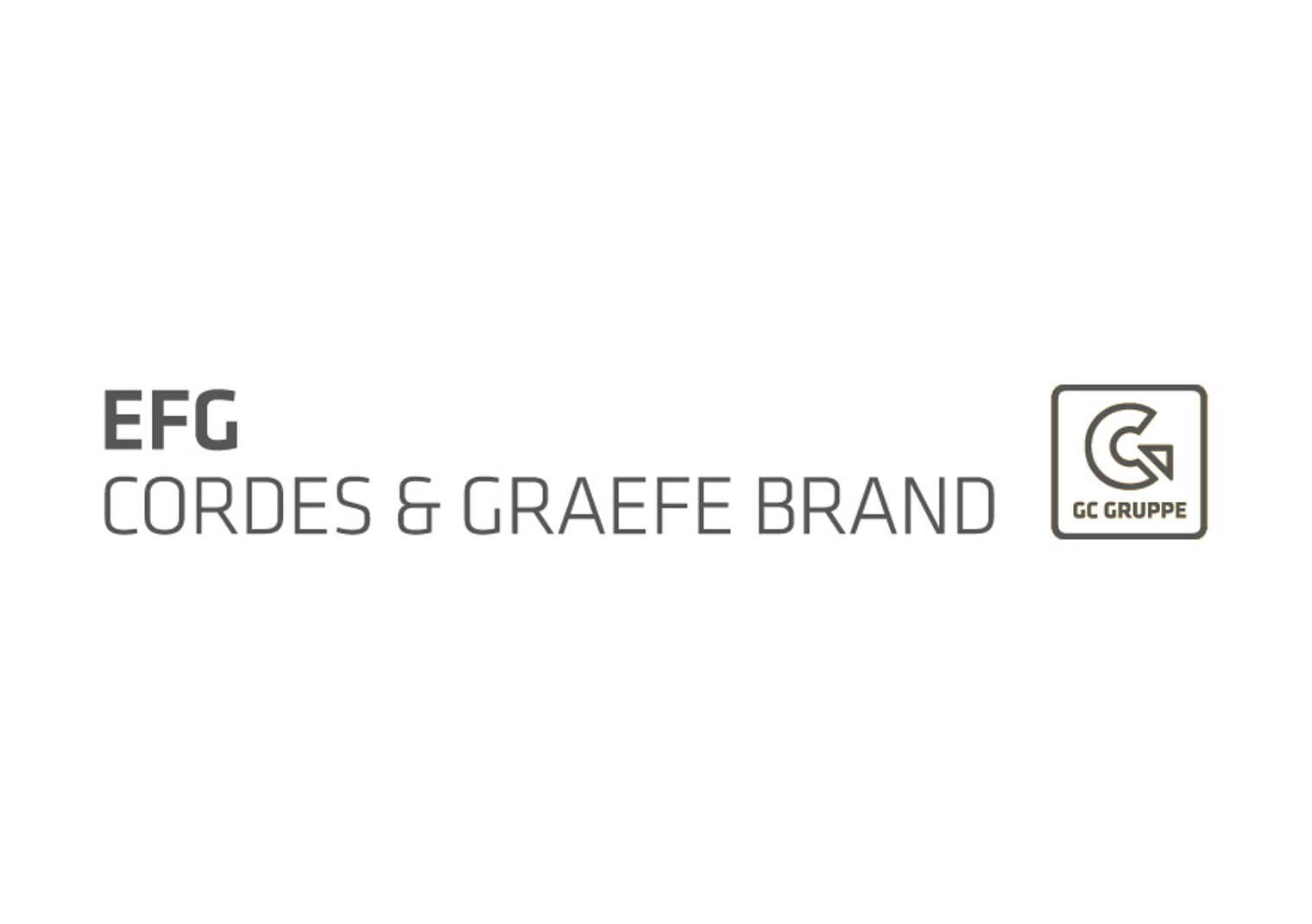 Logo EFG Cordes & Graefe Brand.